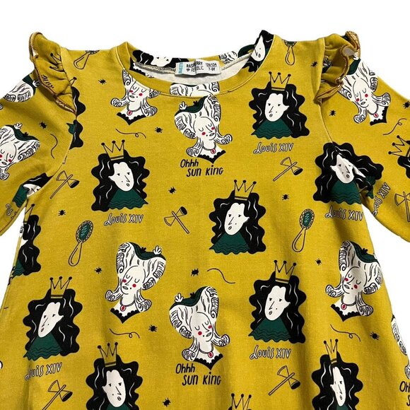 Raspberry Republic Sz 128/134 (7-9Y) Sacrebleu! Organic Louis XIV Sun King Ballo - Picture 2 of 4